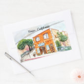 Venedig, Kalifornien Rechteckiger Aufkleber (Umschlag)