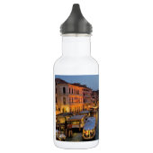 VENEDIG-KANAL EDELSTAHLFLASCHE (Links)