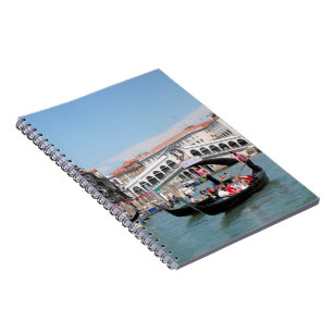Venedig-Kanal-Foto Notizblock