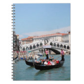 Venedig-Kanal-Foto Notizblock (Vorderseite)
