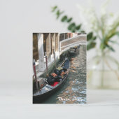 Venedig-Kanal, Italien Postkarte (Stehend Vorderseite)