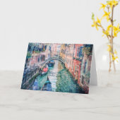 Venedig-Kanal Karte (Gelbe Blume)