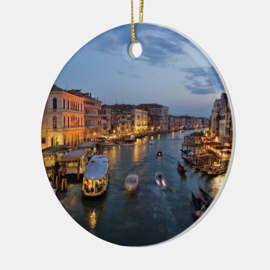 VENEDIG-KANAL KERAMIKORNAMENT (Links)