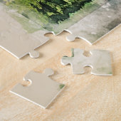 Venedig Kanal mit Häusern und Gondel. Italien. Puzzle (Seite)