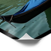 Venedig-Kanal Poster (Ecke)