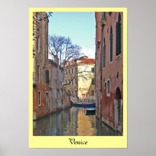 Venedig-Kanal Poster