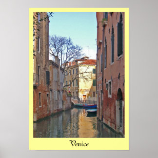 Venedig-Kanal Poster
