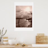 Venedig-Kanal Poster (Küche)