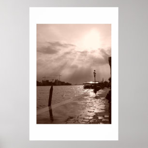 Venedig-Kanal Poster