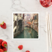 Venedig-Kanal Serviette (Beispiel)