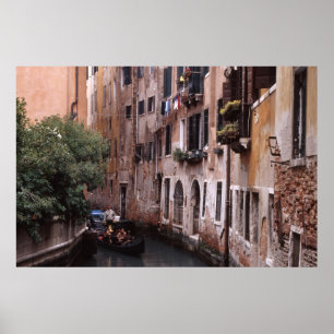 Venedig-Kanäle Poster