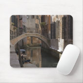 Venedig-Kanäle und Steinbrücke Mousepad (Mit Mouse)