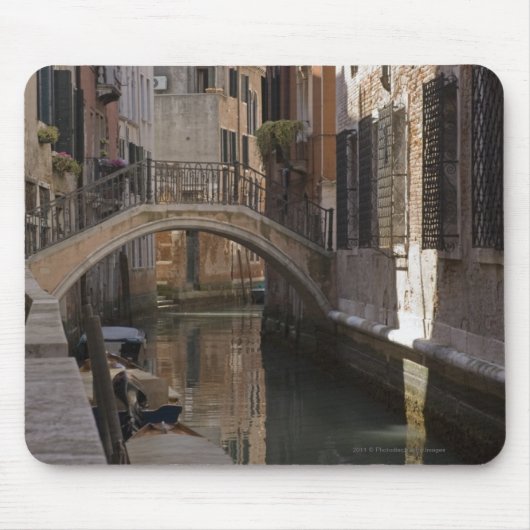 Venedig-Kanäle und Steinbrücke Mousepad (Vorne)
