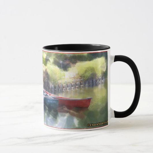 "Venedig-Kanu-" Schalen Tasse (Rechts)