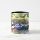 "Venedig-Kanu-" Schalen Tasse (Zentrum)