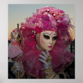 Venedig-Karneval-Masken Poster (Vorne)