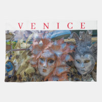 Venedig Karneval Masken Teetuch
