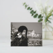 Venedig-Karneval VI Postkarte (Stehend Vorderseite)