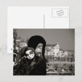 Venedig-Karneval VI Postkarte (Vorne/Hinten)