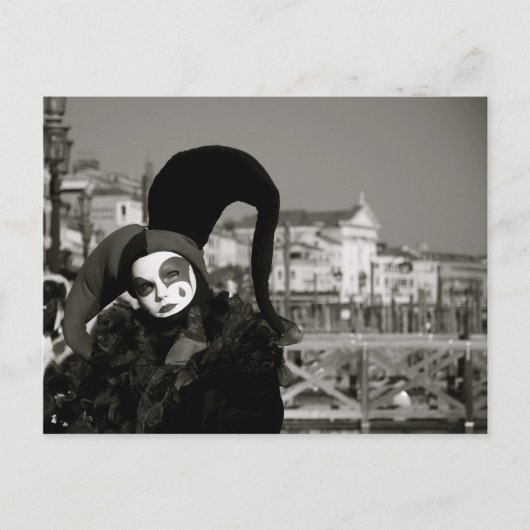 Venedig-Karneval VI Postkarte (Vorderseite)