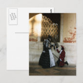 Venedig-Karneval VIII Postkarte (Vorne/Hinten)