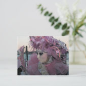 Venedig-Karneval XIV Postkarte (Stehend Vorderseite)