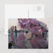 Venedig-Karneval XIV Postkarte (Vorne/Hinten)