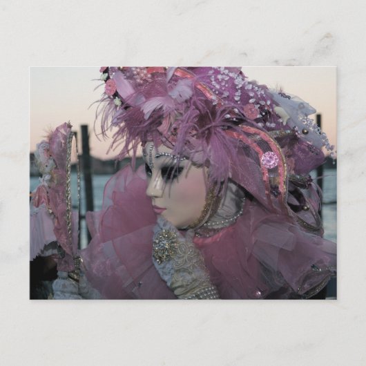 Venedig-Karneval XIV Postkarte (Vorderseite)