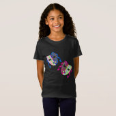 Venedig-Karnevals-traditionelles buntes T-Shirt (Vorne ganz)