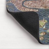 VENEDIG: KARTE, 16. Jahrhundert Mousepad (Ecke)