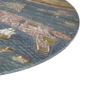VENEDIG: KARTE, 16. Jahrhundert Schneidebrett (Ecke)