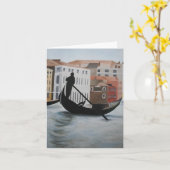 Venedig-Karte Karte (Gelbe Blume)