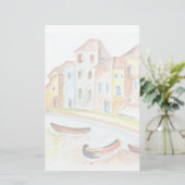 Venedig-Konzept Briefpapier (Stehend Vorderseite)
