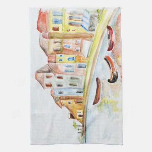 Venedig-Konzept Handtuch (Vertikal)