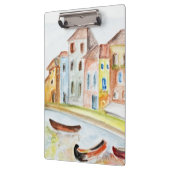 Venedig-Konzept Klemmbrett (Links)