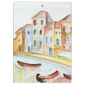 Venedig-Konzept Klemmbrett (Rückseite)