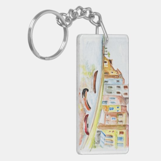 Venedig-Konzept Schlüsselanhänger (Vorderseite links)