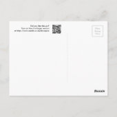 Venedig Laguna Postkarte (Rückseite)