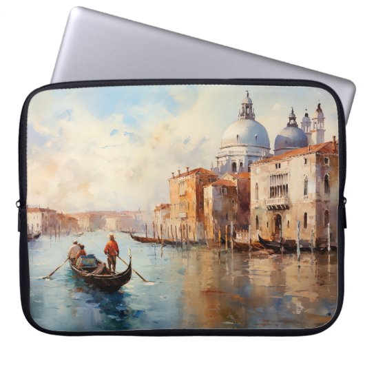 Venedig Laptopschutzhülle (Vorderseite)