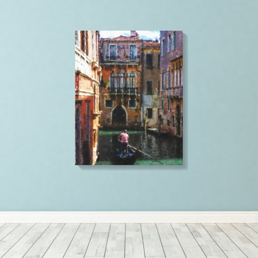 Venedig Leinwanddruck (Insitu (Holzboden))