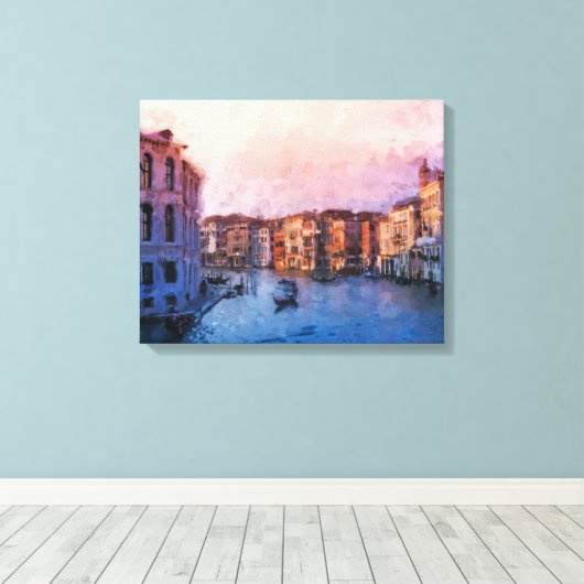 Venedig Leinwanddruck (Insitu (Holzboden))