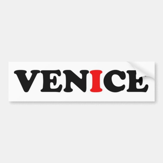 VENEDIG-LOGO AUTOAUFKLEBER (Vorne)