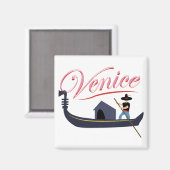 Venedig Magnet (Vorderseite/Rückseite)