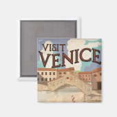 Venedig Magnet (Vorderseite/Rückseite)