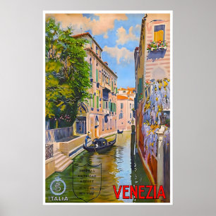 Venedig Malerei Italien Reiseplakat Italienische K Poster