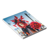 Venedig-Maske Editor Notizblock (angewinkelt)