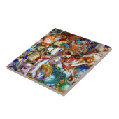 Venedig-Masken Fliese (Seite)