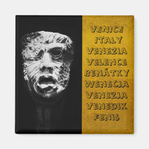 Venedig, Masken Italiens (Kühlschrankmagnet) Magnet