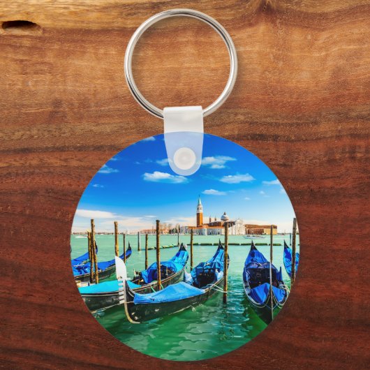 Venedig mit dem Canal Grande Schlüsselanhänger (Rückseite)