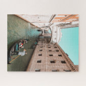 Venedig mit Gondel Puzzle (Horizontal)